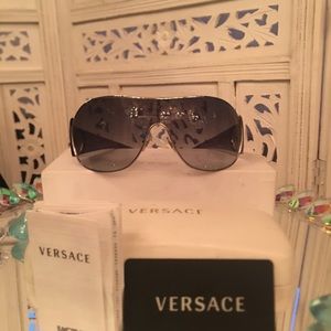 Purple/Gray Versa oversized Sunglasses